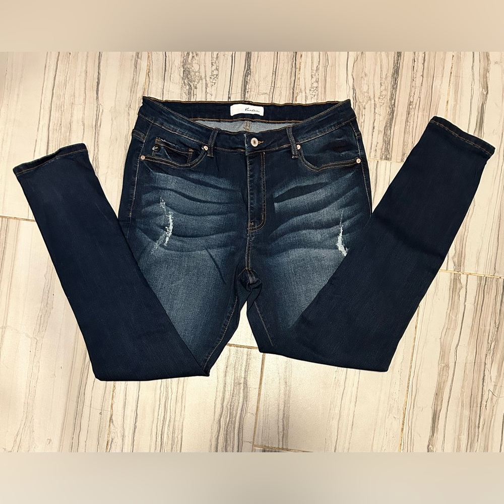 NWOT (Buckle Jeans) KanCan Mid-Rise XL 16/31 Skinny Stretch Jean (33” Waist) - Picture 13 of 14